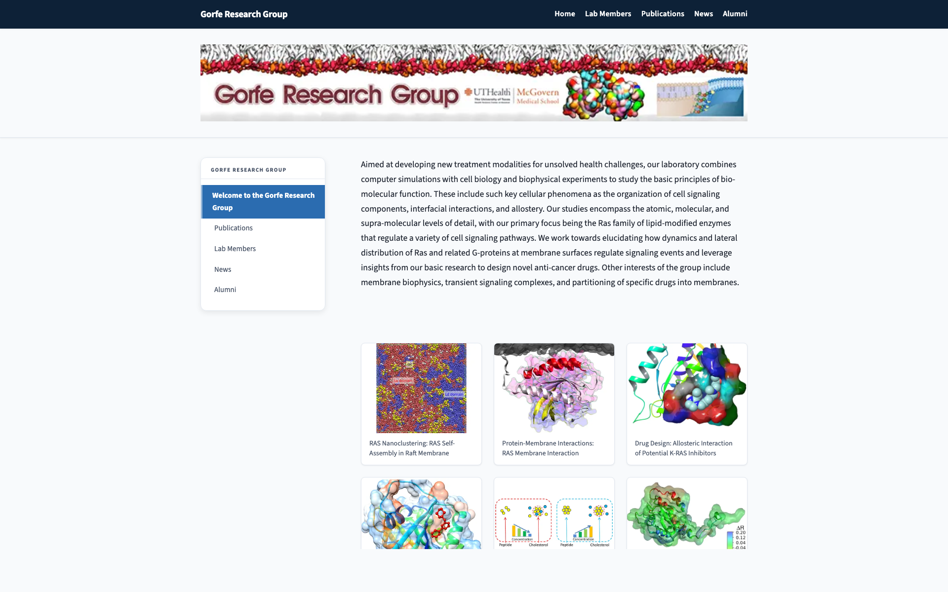Gorfe Labs website